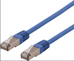 Patch kabelis DELTACO S/FTP, Cat6, 5m, 250MHz, Delta-sertifikuotas, LSZH, mėlynas / SFTP-65BH
