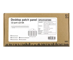 Patch panelė Deltaco, pilka / PAN-212
