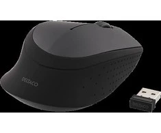 Belaidė pelė Deltaco 1200 DPI, juoda / MS-460