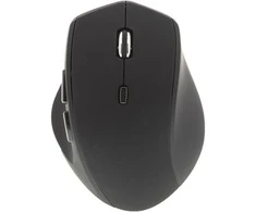 Bevielė optinė pelė DELTACO 1000-1600 DPI, 125 Hz, 6 mygtukai su slinkties mygtuku, 2.4GHz USB nano imtuvas, juoda / MS-805