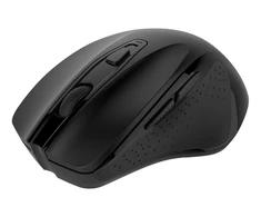 Pelė DELTACO OFFICE bevielė, ergonomiška, 1x AA, juoda / MS-802