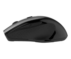 Pelė DELTACO OFFICE bevielė, ergonomiška, 1x AA, juoda / MS-802