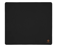 Pelės kilimėlis DELTACO GAMING DMP460 L, 450x400x4mm, apsiūti kraštai, juodas / GAM-137