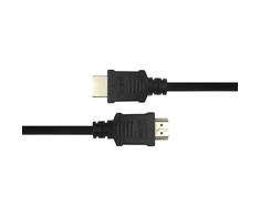 Premium High Speed HDMI kabelis DELTACO 4K UHD, 2m, juodas / HDMI-1020-K / R00100006