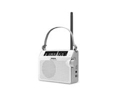 Retro radijas su dirželiu Sangean AM / FM baltas / PR-D6