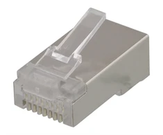 RJ45 jungtis kištukui, Cat5e, ekranuotas, 20 vnt DELTACO / MD-3S