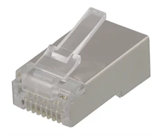 RJ45 jungtis kištukui, Cat6, ekranuotas, 20 vnt DELTACO / MD-18S