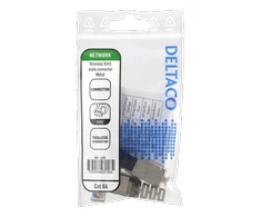 RJ45 kištukas Cat6A, ekranuotas, be įrankių, metalinis DELTACO / MD-106