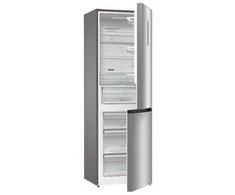Gorenje | Šaldytuvas | NRK6192AXL4 | Energy efficiency class E | Free standing | Combi | Height 185 cm | No Frost system | Šaldytuvas net capacity 204 L | Šaldiklis net capacity 96 L | Ekranas | 38 dB | Stainless Steel
