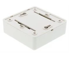 DELTACO sieninis lizdas UTP 1xRJ45, Cat6 baltas, virštinkinis / VR-33