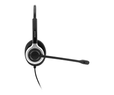 Stereo ausinės DELTACO OFFICE USB, suderinamos su Teams ir Webex, garsumo valdymas, triukšmą mažinantis mikrofonas, juodos / DELO-0652
