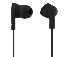 STREETZ ausinės, su mikrofonu, 3.5mm, juodos HL-W102