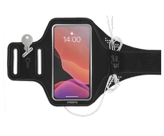 STREETZ plonas sportinis dėklas, iki 6.5" telefonams, juodas SPO-002