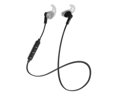 STREETZ „Stay-į ausis įkišamos“ BT5,0 ausinės su mikrofonu ir valdymo mygtukais, juodos HL-BT303