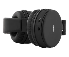 STREETZ sulankstomos BT5,0 ausinės, 3,5 mm, juodos HL-BT400