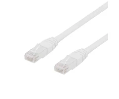 Tinklo kabelis DELTACO U/UTP Cat6, 10m, baltas / TP-610V-K / R00210003
