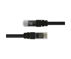 Tinklo kabelis DELTACO U/UTP Cat6, 10m, juodas / TP-610S-K / 00210002