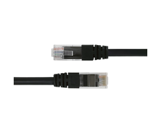 Tinklo kabelis DELTACO U/UTP Cat6, 15m, juodas / TP-615S-K / 00210004