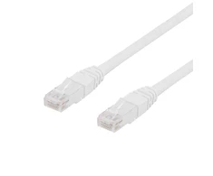 Tinklo kabelis DELTACO U/UTP Cat6, 5m, baltas / TP-65V-K / R00210013