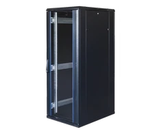 TOTEN System G, 19 colių spintelė, 32U, 600x1000, stiklo priekinės durys, metalo apdaila/ 19-G6032GM