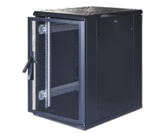 TOTEN System G, 19 "spintelė, 18U, 600x1000, perforuotos priekinės durys, 800kg, juodas 19-G6018PP