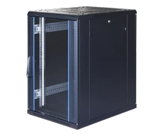 TOTEN System G, 19 "spintelė, 18U, 600x1000, stiklės priekinės durys, perforatas