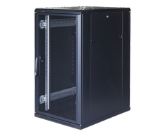 TOTEN System G, 19 "spintelė, 22U, 600x1000, perforuotos priekinės ir galinės durys/ 19-G6022PP