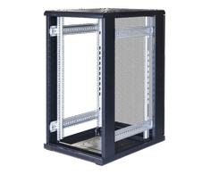TOTEN System G, 19 "spintelė, 22U, 600x1000, perforuotos priekinės ir galinės durys/ 19-G6022PP