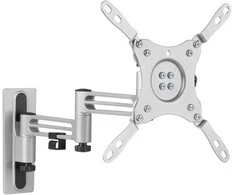 TV/monitoriaus sieninis laikiklis DELTACO skirta RV/kemperiams ir priekaboms, pasukamas, pakreipiamas, rakinamas, 13 "-43", VESA, 3 jungčių, juodas / ARM-0267