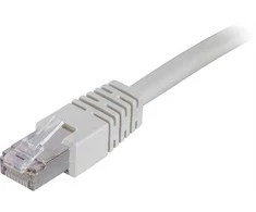 DELTACO F / UTP Cat6 patch laidas, 15m, 250MHz, LSZH, pilkas STP-615