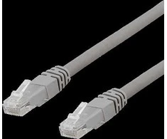 DELTACO U / UTP Cat6a patch cable, 0.3m, 500MHz, Delta certified, LSZH, pilka TP-603AU