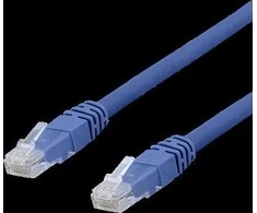 DELTACO U / UTP Cat6a patch kabelis, 0.3m, 500MHz, Delta-certified, LSZH, mėlynas TP-603BAU