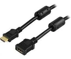 DELTACO HDMI kabeliai, 4K 30hz, HDMI Type A ha - ho, 3m, juodas HDMI-123