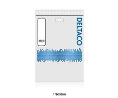 DELTACO plonas HDMI kabelis, HDMI greitis su Ethernet, 1m, juodas / HDMI-1091