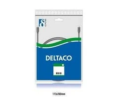 DELTACO U / UTP Cat5e pleistro kabelis 5m, baltas