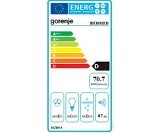 Gartraukis Hood GORENJE BHI681EB