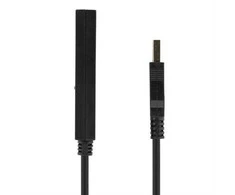 Kabelis DELTACO, 3.0m, juodas / USB2-EX3M
