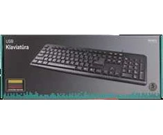 Klaviatūra Deltaco TB-58-LT, Juoda, lietuviškas išdėstymas