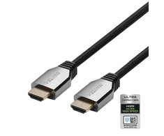 Ultra High Speed HDMI kabelis DELTACO 8K 60Hz / 4K 120Hz, 2m, juodas / 00100034