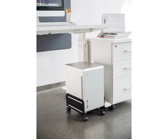 Universalus mobilus procesoriaus stovas DELTACO OFFICE juodas / DELO-0159