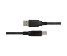 USB-B 2.0 kabelis DELTACO tinkamas spausdintuvams, 3m juodas / USB-230S-K / R00140006