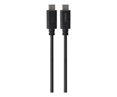 USB-C į USB-C kabelis DELTACO 5 Gbit/s, 5A, 2m, juodas / USBC-1503-LSZH