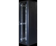 TOTEN System G, 19 colių spintelė, 42U, 800x800, stiklo priekinės durys, metalo korpusas/ 19-G8842GM