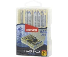 „Maxell“ baterijos, AAA (LR03), šarminis, 1,5V, 24-pak / LR03-24