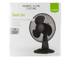 Nordic Home Culture Šiaurės šalių namų kultūros ventiliatorius NHC FT-533