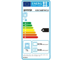 Gorenje Viryklė BURNING GECS6B70CLI