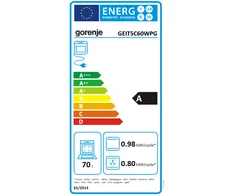Gorenje Viryklė BURNING GEIT5C60WPG