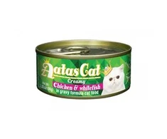 Aatas Cat Creamy vištiena&amp;Whitefish konservas katėms 80g