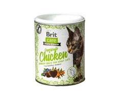 BRIT CARE Cat Superfruits Chicken skanėstai 100g