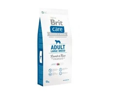 BRIT CARE Dog Adult Large Breed su ėriena ir ryžiais 12kg